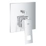 Grohe Eurocube zestaw prysznicowy podtynkowy z deszczownicą chrom (24062000, 35600000, 26695000, 27851000, 26405000) zdj.2