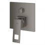 Grohe Eurocube bateria wannowo-prysznicowa podtynkowa Brushed Hard Graphite 24094AL0 zdj.3