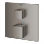 Grohe Grohtherm Cube bateria prysznicowa podtynkowa z termostatem Brushed Hard Graphite 24154AL0 zdj.4