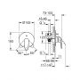 Grohe Swift bateria wannowo-prysznicowa podtynkowa chrom 24336001 zdj.2