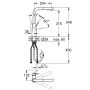 Grohe Essence bateria kuchenna stojąca SuperSteel 30270DC0 zdj.2