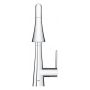 Zestaw Grohe K700 zlewozmywak 56x51 cm czarny granit z baterią kuchenną Zedra chrom (31651AP0, 32294002) zdj.18