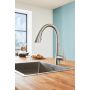 Grohe Zedra bateria kuchenna stojąca stal nierdzewna 32294DC2 zdj.5