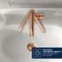 Grohe Essence bateria umywalkowa stojąca Brushed Warm Sunset 32628DL1 zdj.3