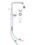 Grohe Essence New bateria umywalkowa stojąca wysoka chrom 32901001 zdj.5