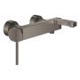 Grohe Plus bateria wannowo-prysznicowa ścienna Brushed Hard Graphite 33553AL3 zdj.1