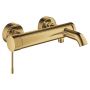 Zestaw Grohe Essence bateria wannowo-prysznicowa ścienna z zestawem prysznicowym złoty (33624GL1, 28362GL0, 26574GL0, 27074GL0) zdj.2
