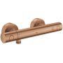 Grohe Grohtherm 800 bateria prysznicowa ścienna z termostatem Brushed Warm Sunset 34765DL0 zdj.1