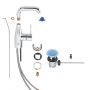 Grohe Essence bateria umywalkowa stojąca chrom 23462001 zdj.9
