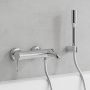 Zestaw Grohe Essence bateria wannowo-prysznicowa i zestaw prysznicowy z deszczownicą Euphoria System 260 chrom (33624001, 27421002) zdj.6
