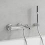 Grohe Essence bateria wannowo-prysznicowa ścienna StarLight Chrome 33628001 zdj.4