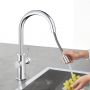 Grohe Blue bateria kuchenna z filtrem stojąca StarLight Chrome 31541000 zdj.12