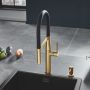 Grohe Essence bateria kuchenna stojąca Brushed Cool Sunrise 30294GN0 zdj.6