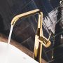 Grohe Essence New bateria umywalkowa stojąca wysoka cool sunrise 32901GL1 zdj.6