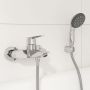Zestaw Grohe Start bateria umywalkowa z baterią wannowo-prysznicową chrom (23455002, 24206002) zdj.23
