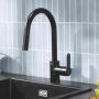 Grohe Get bateria kuchenna stojąca czarny mat 314842431 zdj.9