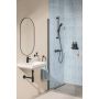 Grohe  Vitalio Start 100 zestaw prysznicowy ścienny czarny mat 1062052431 zdj.6