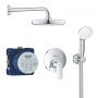 Grohe Eurosmart Cosmopolitan zestaw prysznicowy z deszczownicą chrom 25219001 zdj.1