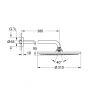 Grohe Rainshower Cosmopolitan deszczownica 31 cm okrągła z ramieniem ściennym stal nierdzewna 26066DC0 zdj.2