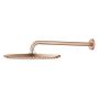 Grohe Rainshower Cosmopolitan deszczownica 31 cm okrągła z ramieniem ściennym brushed warm sunset 26066DL0 zdj.6