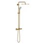 Grohe Euphoria zestaw prysznicowy ścienny termostatyczny z deszczownicą Brushed Cool Sunrise 26075GN0 zdj.1