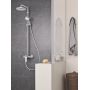 Grohe Tempesta Cosmopolitan System 210 zestaw prysznicowy ścienny z deszczownicą chrom 26224001 zdj.4
