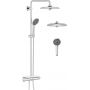 Grohe Vitalio Joy System 260 zestaw prysznicowy ścienny termostatyczny z deszczownicą chrom 26403001 zdj.5