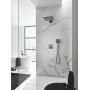 Grohe Rainshower 310 SmartActive Cube deszczownica 31 cm kwadratowa z ramieniem ściennym brushed hard graphite 26479AL0 zdj.6