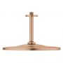 Grohe Rainshower deszczownica z ramieniem 31x31 cm okrągła Brushed Warm Sunset 26560DL0 zdj.4