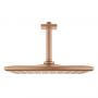 Grohe Rainshower deszczownica z ramieniem 31x31 cm kwadratowa Brushed Warm Sunset 26566DL0 zdj.3