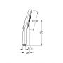 Zestaw Grohe Essence bateria podtynkowa z zestawem prysznicowym stal (24057DC1, 28388DC0, 27057DC0, 35600000, 26603DC0, 26574DC0) zdj.19