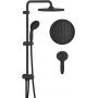 Grohe Vitalio Start System zestaw prysznicowy ścienny z deszczownicą czarny 266802430 zdj.1