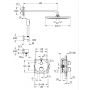 Grohe Grohtherm zestaw prysznicowy podtynkowy termostatyczny z deszczownicą StarLight Chrome 34731000 zdj.2