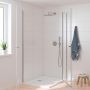 Grohe Vitalio Start zestaw prysznicowy podtynkowy termostatyczny z deszczownicą chrom 34880000 zdj.6