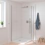 Grohe Vitalio Start zestaw prysznicowy podtynkowy termostatyczny z deszczownicą chrom 34881000 zdj.10