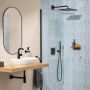 Grohe Precision zestaw wannowo-prysznicowy podtynkowy termostatyczny z deszczownicą czarny mat 348812430 zdj.8