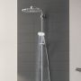 Grohe Euphoria zestaw prysznicowy ścienny termostatyczny z deszczownicą StarLight Chrome 26507000 zdj.10