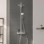 Grohe Euphoria zestaw prysznicowy ścienny termostatyczny z deszczownicą chrom 26509000 zdj.12