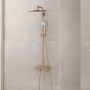 Grohe Euphoria System 310 zestaw prysznicowy ścienny termostatyczny z deszczownicą brushed warm sunset 26075DL0 zdj.7