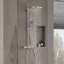Grohe Vitalio Joy XXL zestaw prysznicowy ścienny termostatyczny z deszczownicą chrom 26400001 zdj.7