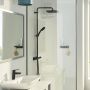 Grohe Vitalio Comfort zestaw prysznicowy ścienny czarny 263992431 zdj.6