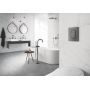 Grohe Arena Cosmopolitan S przycisk spłukujący do WC Brushed Hard Graphite 37624AL0 zdj.4