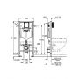Grohe Rapid SL stelaż podtynkowy do WC 38528001 zdj.2