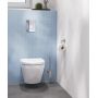 Grohe Euro Ceramic miska WC z deską wolnoopadającą wisząca bez kołnierza ze spłukiwaniem wirowym biały połysk 102509SH00 zdj.8