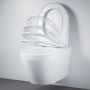 Zestaw Grohe Solido stelaż podtynkowy WC z miską Euro Ceramic i deską wolnoopadającą biały połysk (38971000, 102510SH00) zdj.16