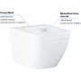 Grohe Euro Ceramic miska WC wisząca bez kołnierza biała 39206000