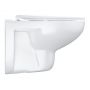 Zestaw Grohe Bau Ceramic Bundle miska WC wisząca bez kołnierza z deską wolnoopadającą biała 39899000 zdj.3
