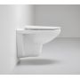 Zestaw Grohe Bau Ceramic Bundle miska WC wisząca bez kołnierza z deską wolnoopadającą biała 39899000 zdj.6