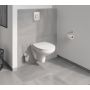 Zestaw Grohe Solido stelaż podtynkowy WC z przyciskiem Even chrom i miska WC Bau Ceramic Bundle wiszącą z deską wolnoopadającą (39930000, 39899000) zdj.12