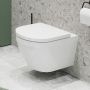 Grohe Euro Ceramic miska WC wisząca bez kołnierza ze spłukiwaniem wirowym biały połysk 102485SH00 zdj.9